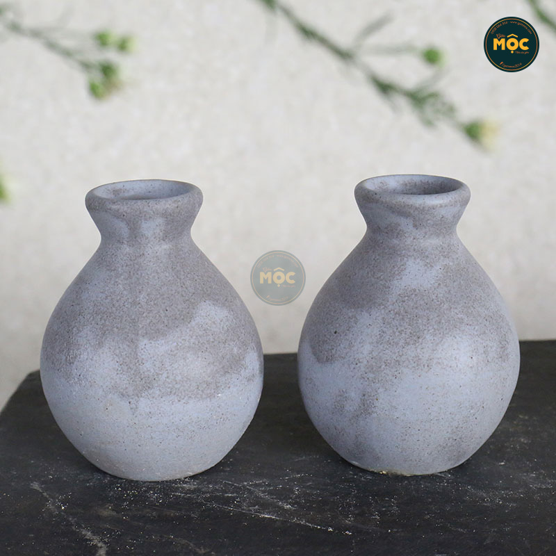 Cắm Hoa Tươi | Mờ | 3584 Bình Hoa Bốn Mùa 11x11x14 M5