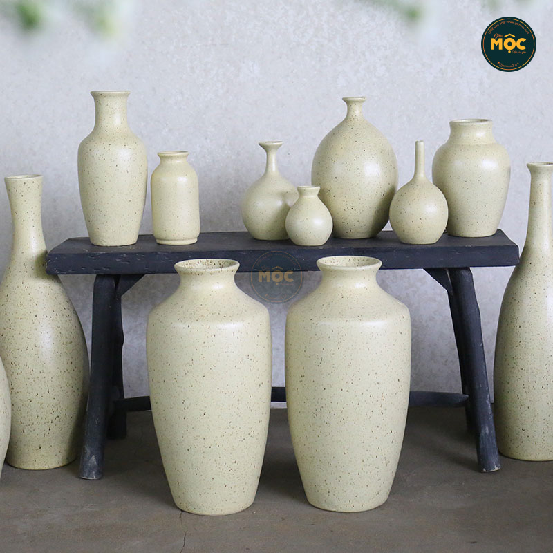 Cắm Hoa Tươi | Mờ | 3595 Bình Hoa Bốn Mùa 28x28x52 M13