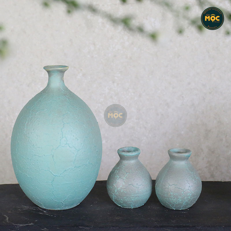 Cắm Hoa Tươi | Mờ | 3628 Bình Hoa Bốn Mùa 20x20x32 M5