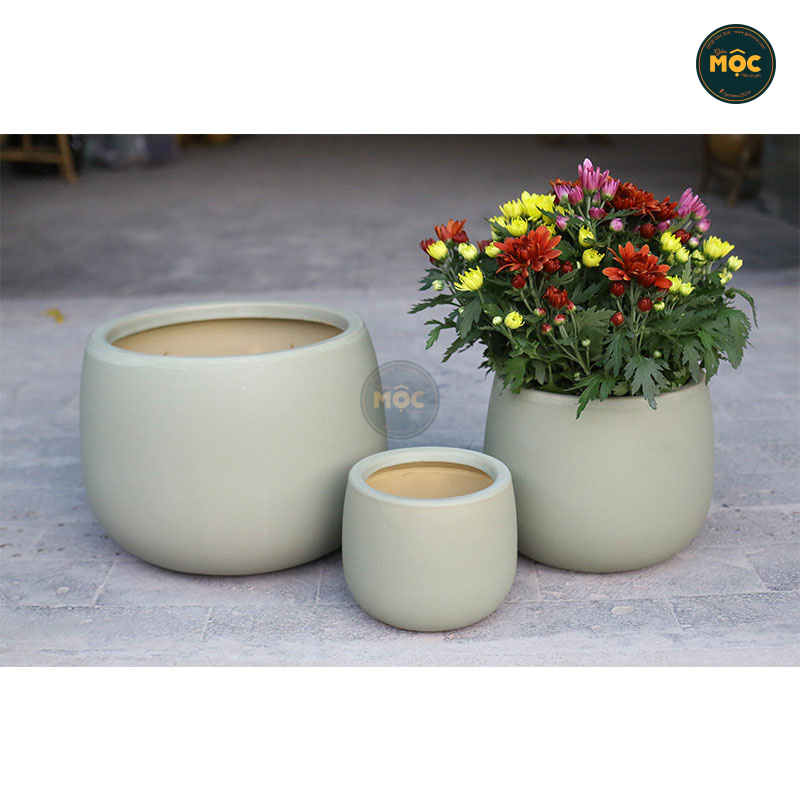 Mờ | 3746 Chậu ID Bầu Đáy 30x30x22 M26