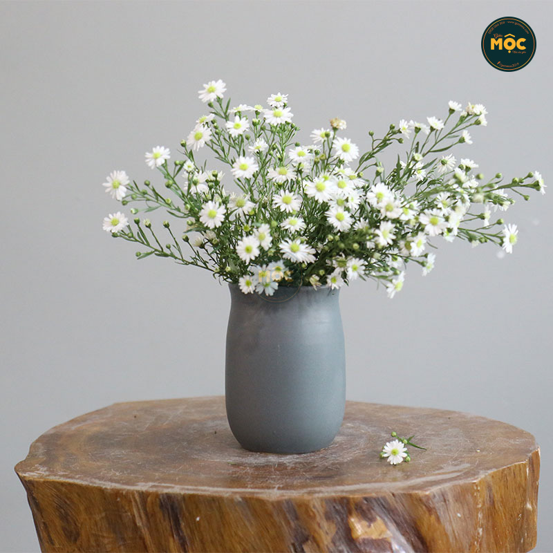 Cắm Hoa Tươi | Mờ | 3732 Bình Vuốt Tay 10x10x13 M9