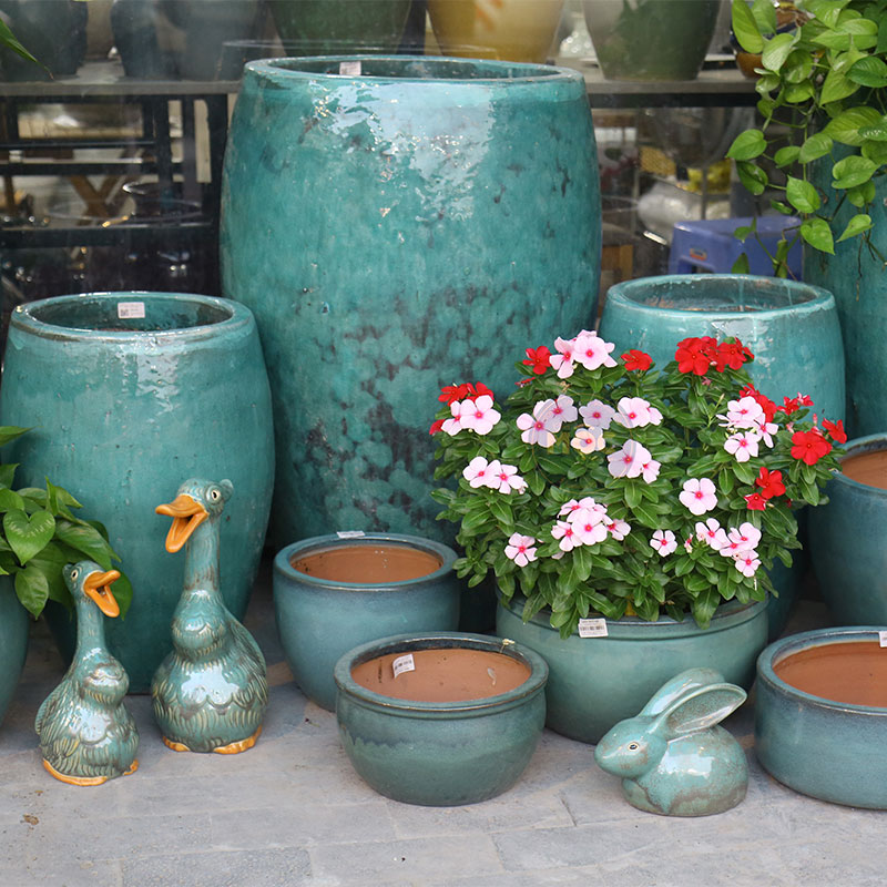 3621 Gốm Thú Thỏ Tai Dài 19x12x13