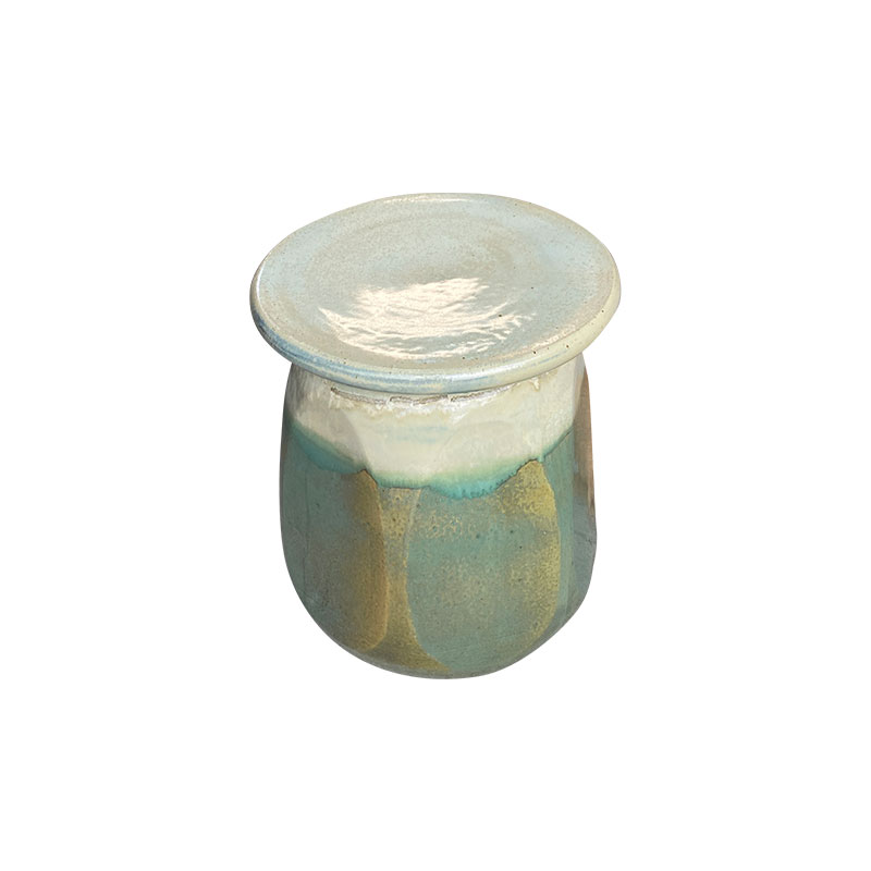 4105 Đôn Nón 35x35x45 Xanh Trổ Phối