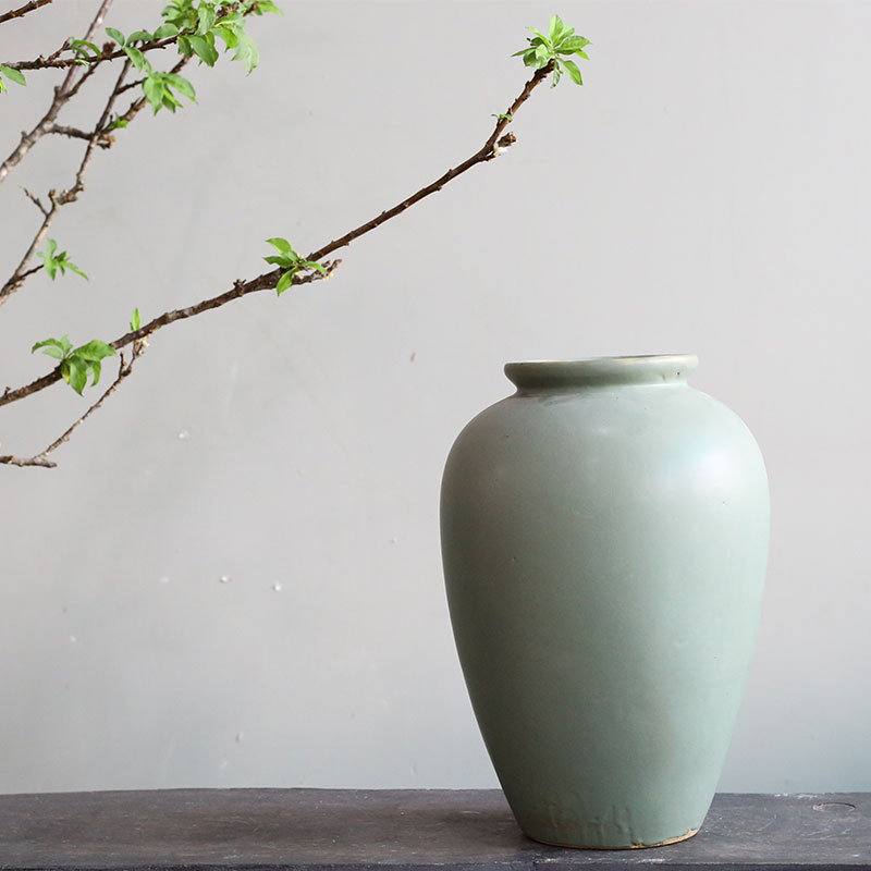 Cắm Hoa Tươi | Mờ | 3573 Bình Hoa Bốn Mùa 25x25x38 M15