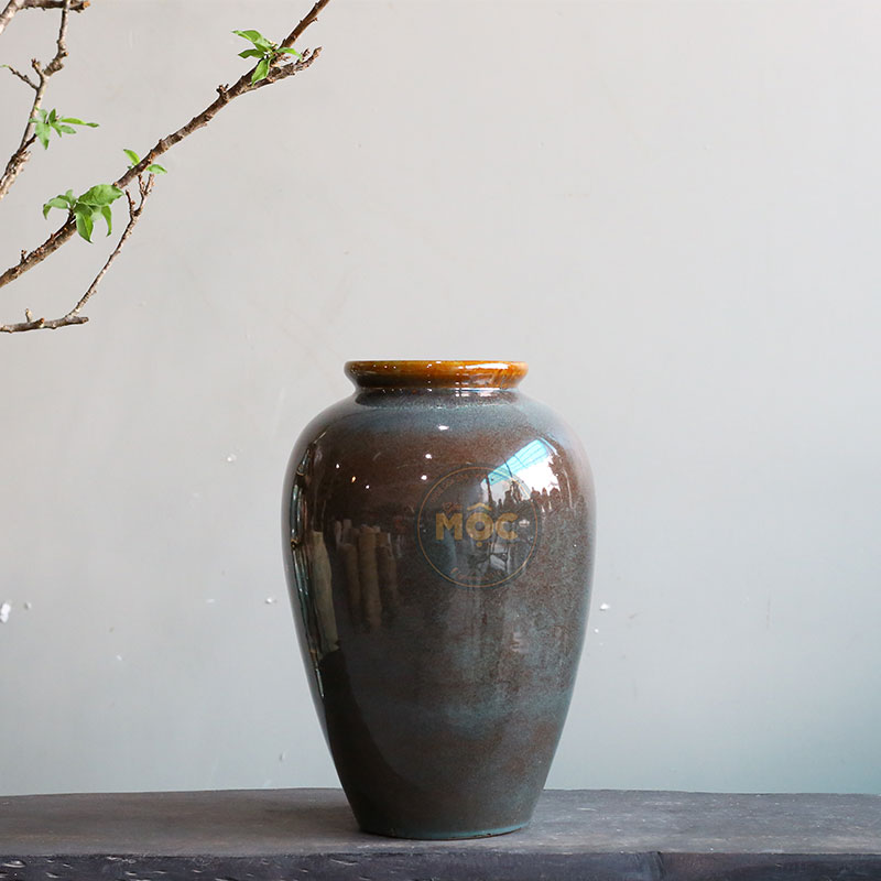 Cắm Hoa Tươi | Bóng | 3573 Bình Hoa Bốn Mùa 25x25x38 M15