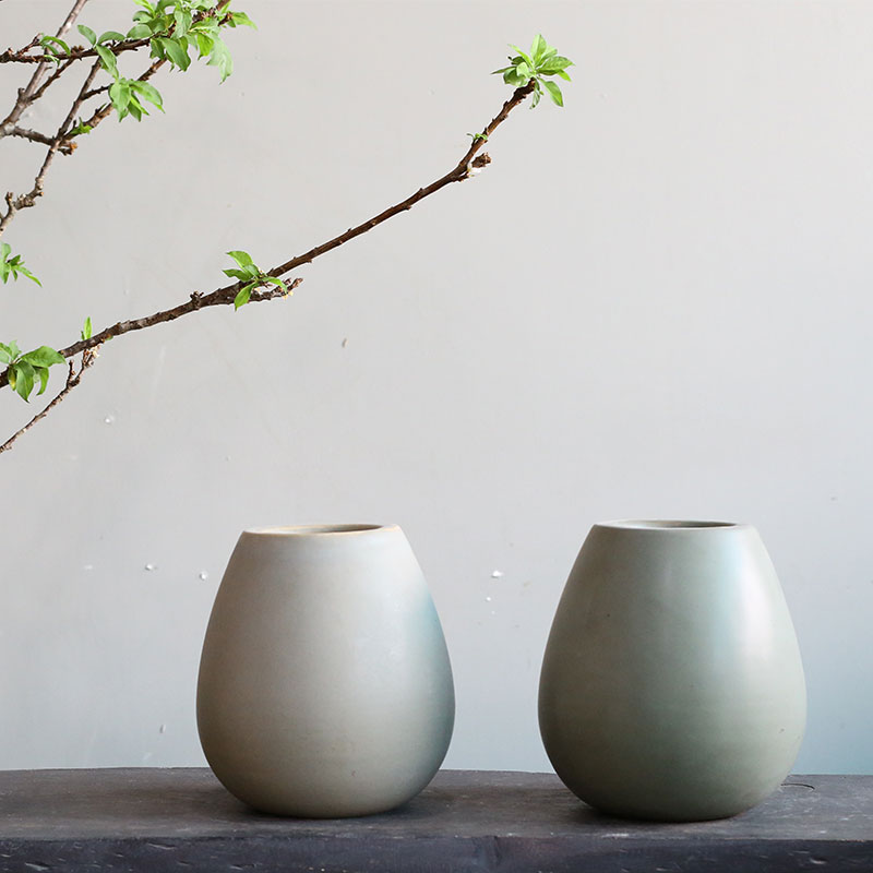 Cắm Hoa Tươi | Mờ | 3576 Bình Hoa Bốn Mùa 20x20x24 M13