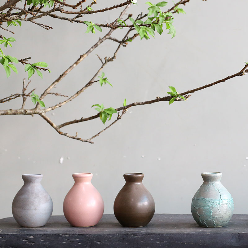 Cắm Hoa Tươi | Mờ | 3584 Bình Hoa Bốn Mùa 11x11x14 M5