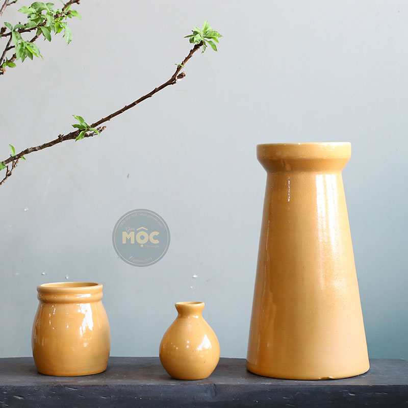 Cắm Hoa Tươi | Bóng | 3587 Bình Hoa Bốn Mùa 21x21x41 M17