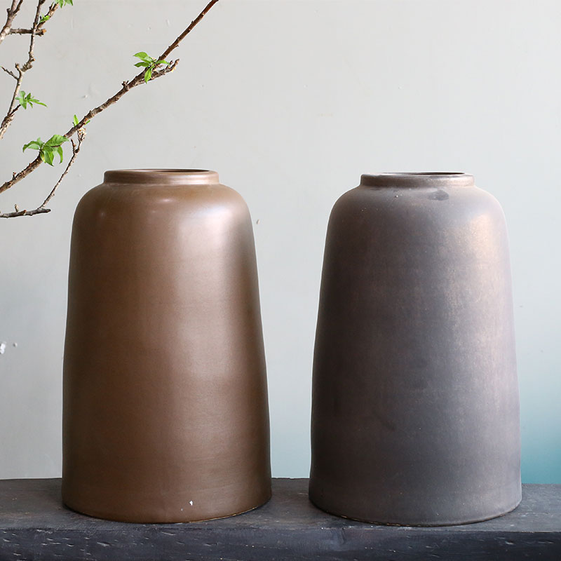 Cắm Hoa Tươi | Mờ | 3742 Bình Hoa Bốn Mùa Chuông H25 16x16x25 M8