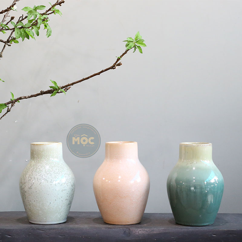 Cắm Hoa Tươi | Bóng | 4057 Bình Hoa Bốn Mùa 15x15x14