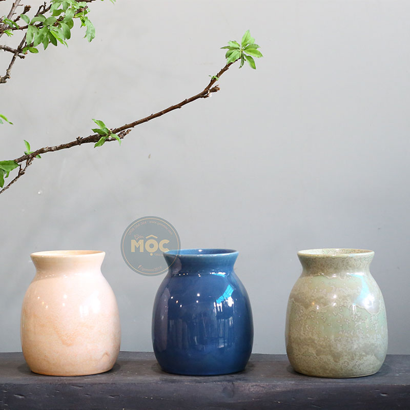 Cắm Hoa Tươi | Bóng | 4058 Bình Hoa Bốn Mùa 17x17x20 M12