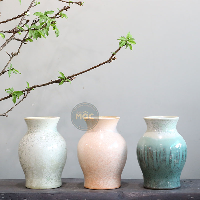 Cắm Hoa Tươi | Bóng | 4059 Bình Hoa Bốn Mùa 18x18x25 M13