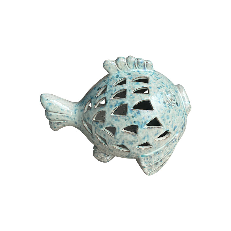 4182 Gốm Thú Cá Anh Vũ 40x25x26