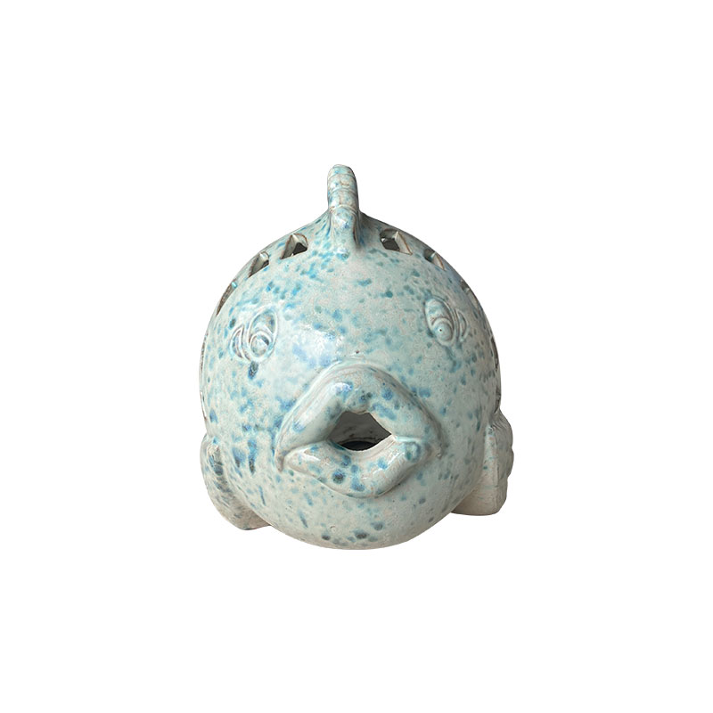 4182 Gốm Thú Cá Anh Vũ 40x25x26