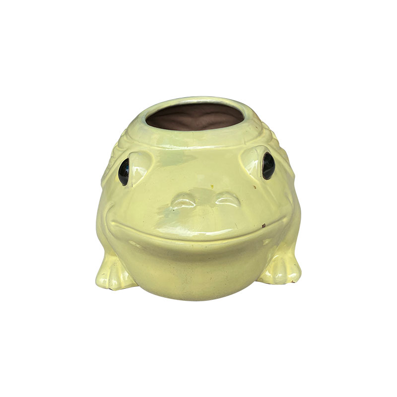 4184 Gốm Thú Loại 2 Ếch Trồng Cây 36x28x22