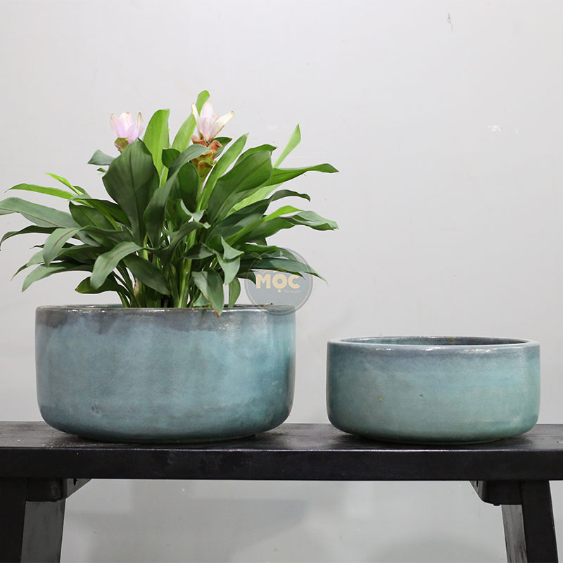 3446 OD Trụ Thấp 38x38x19 Xanh Rêu