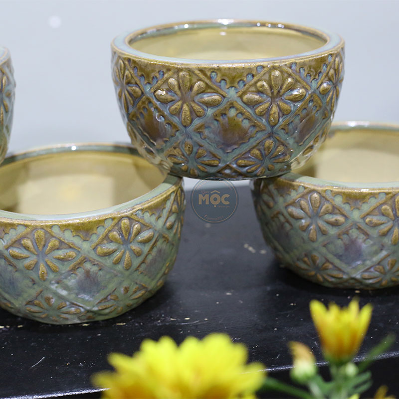4197 ID Tô Hoa Nổi 15x15x8