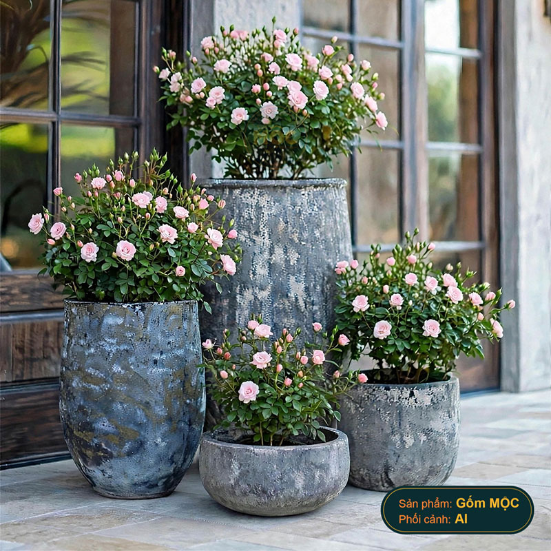 4230 Men Mỹ Thuật Tulip Trơn 52x52x75