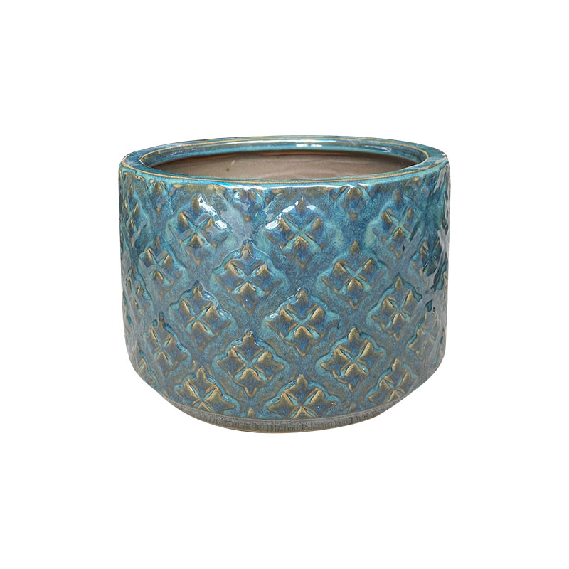 3537 ID Trụ Họa Tiết Hoa 4 Cánh 30x30x22