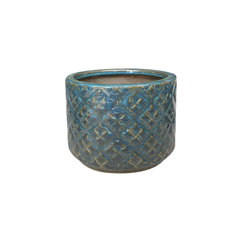 3537 ID Trụ Họa Tiết Hoa 4 Cánh 23x23x18