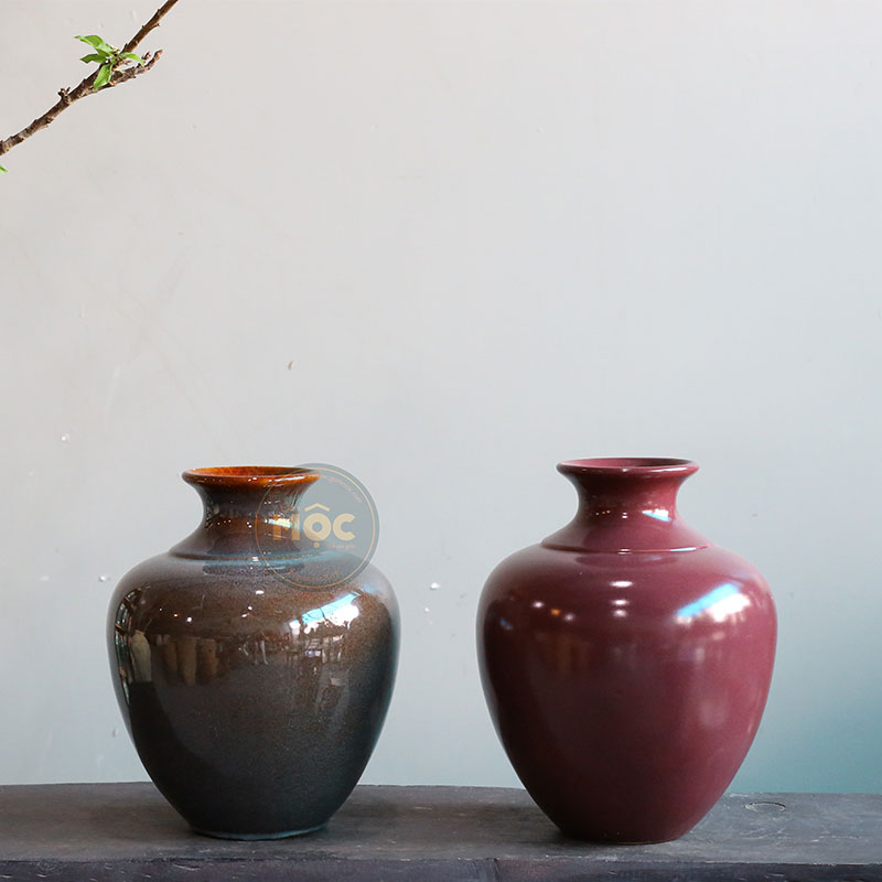 Cắm Hoa Tươi | Bóng | 3575 Bình Hoa Bốn Mùa 25x25x30 M11