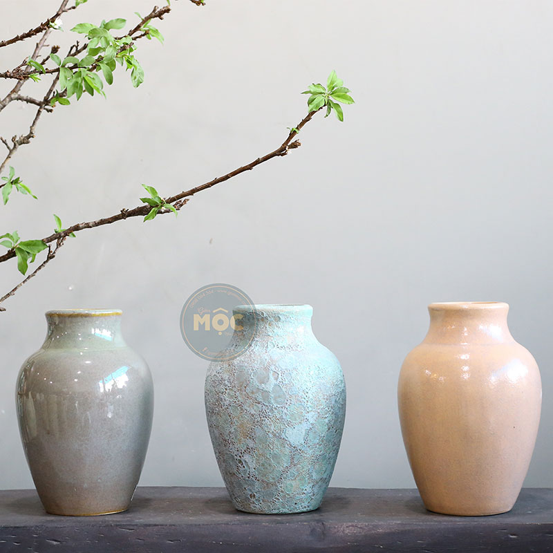 Cắm Hoa Tươi | Bóng | 3596 Bình Hoa Bốn Mùa 18x18x26 M10