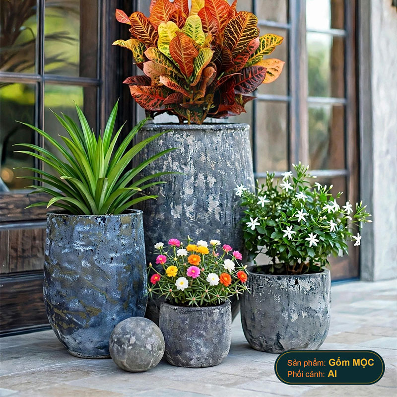 4230 Men Mỹ Thuật Tulip Trơn 37x37x54